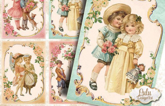 Download Young Vintage Couples Cards - Young Collection