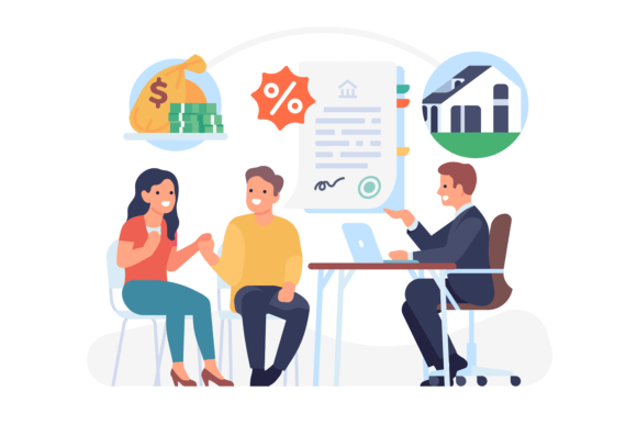 Download Mortgage Credit Service. Young Family in - Young Collection