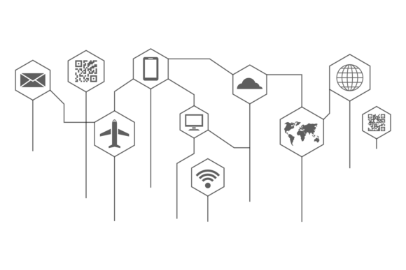 Download Global Communication Icons Diagram. Worl - Icons Collection