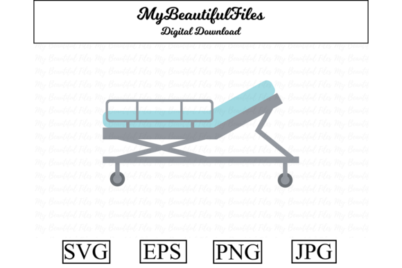 Download Hospital Bed Clipart Illustration - Hospital Collection