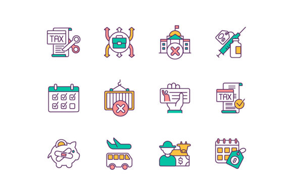 Download Economic Recovery After Quarantine Icons - Icons Collection