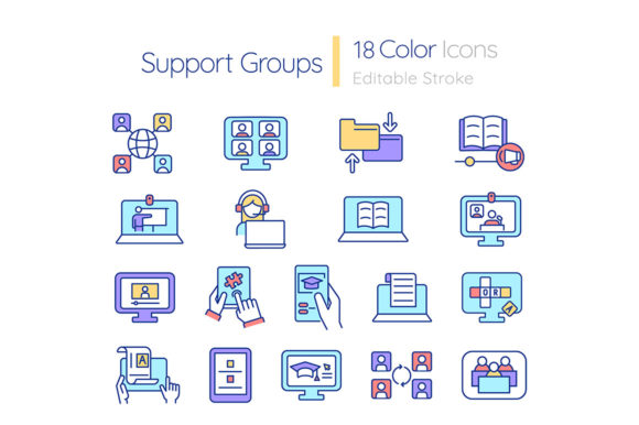 Download Elearning Software and Techniques Icons - Icons Collection