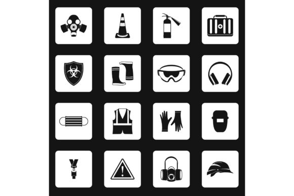 Download Individual Protection Icons Set , Simple - Icons Collection